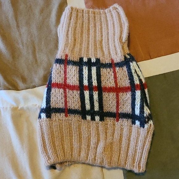 burberry dog sweater